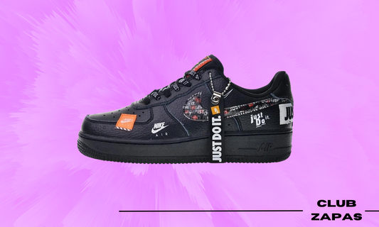 Nike AIR Force 1 Low Just Do It ''Black''