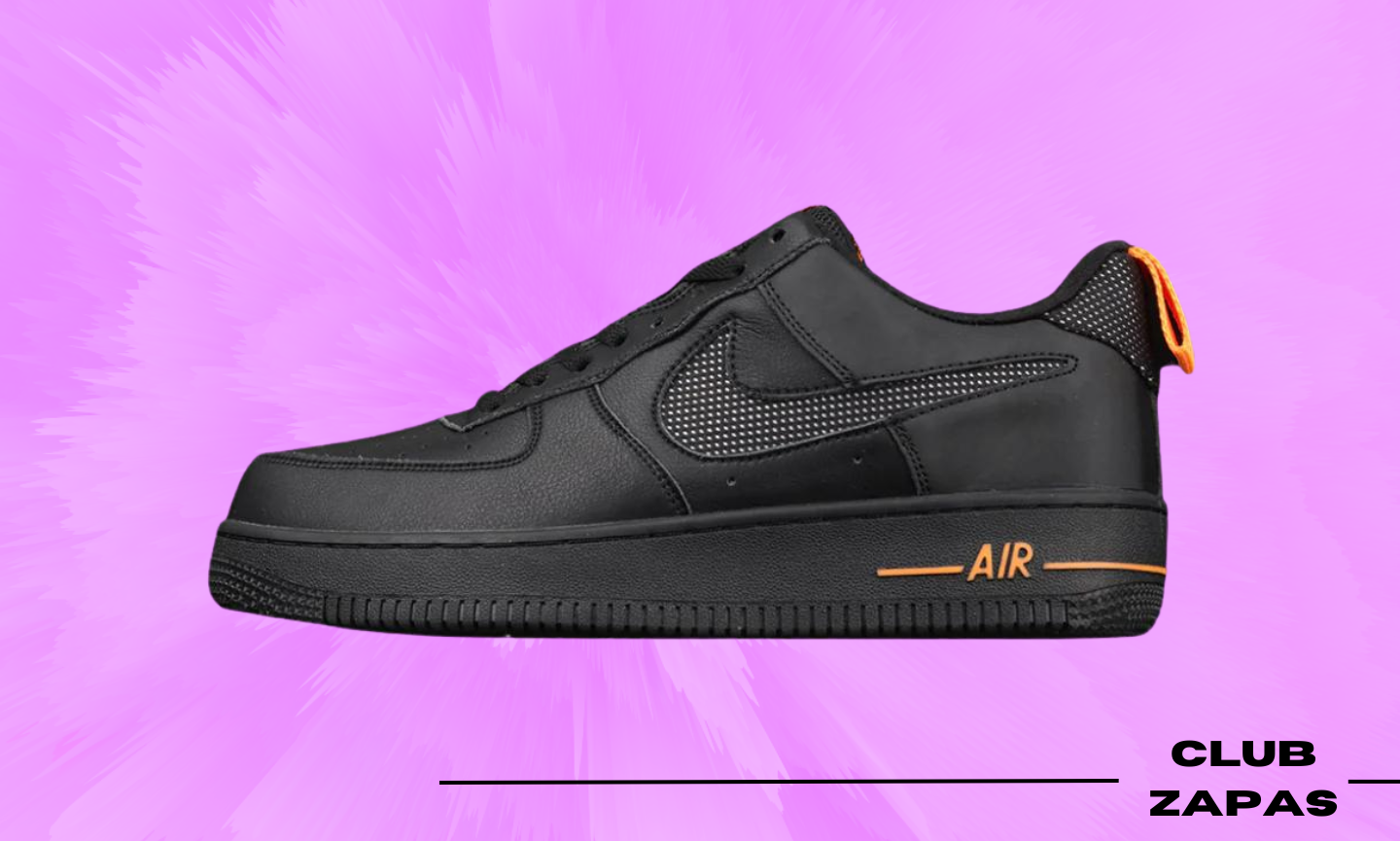 Nike Air Force 1 Low Cut-Out ''Black''