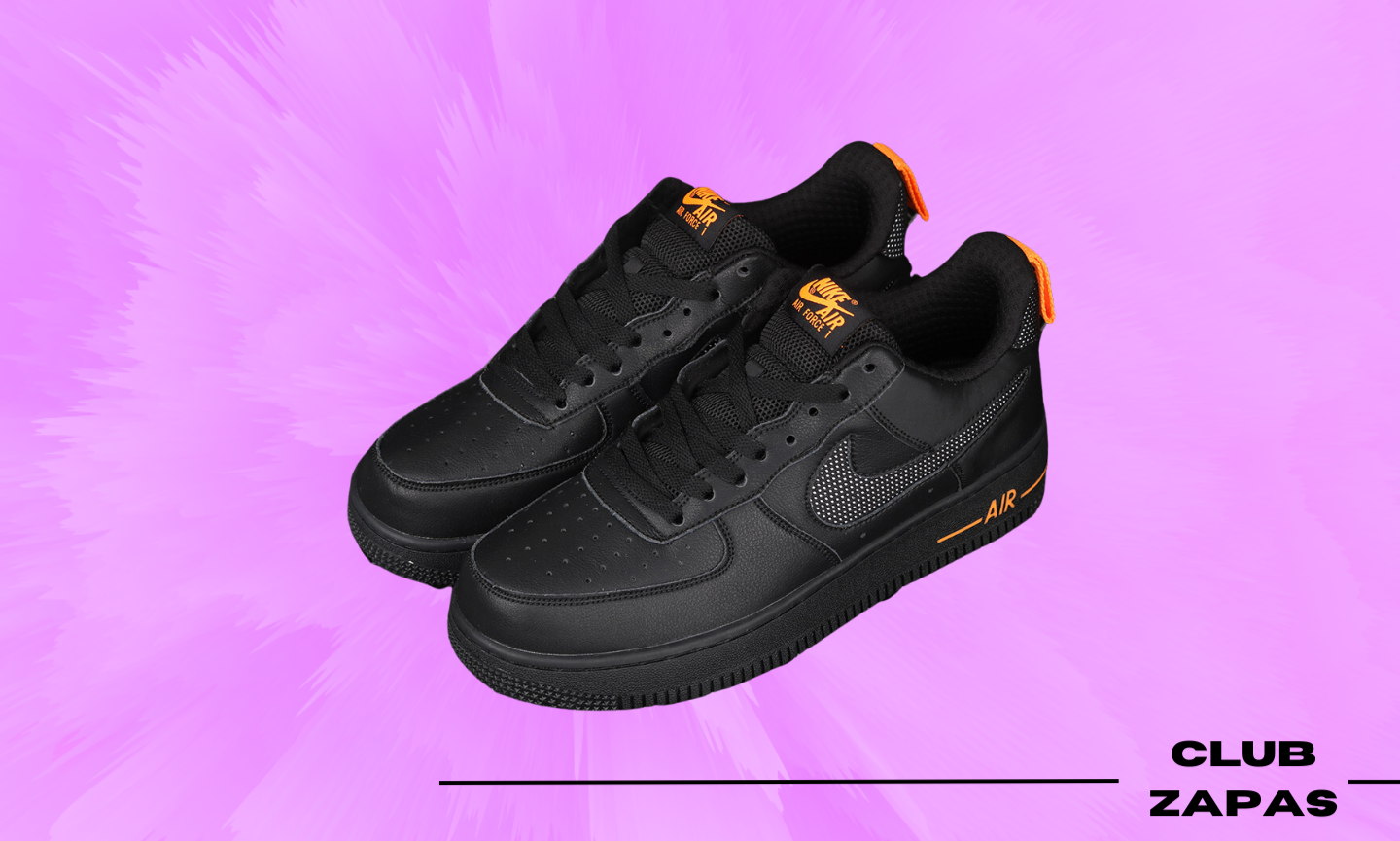 Nike Air Force 1 Low Cut-Out ''Black''