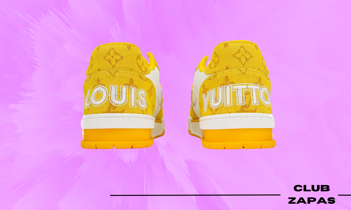 Louis Vuitton Trainer Yellow