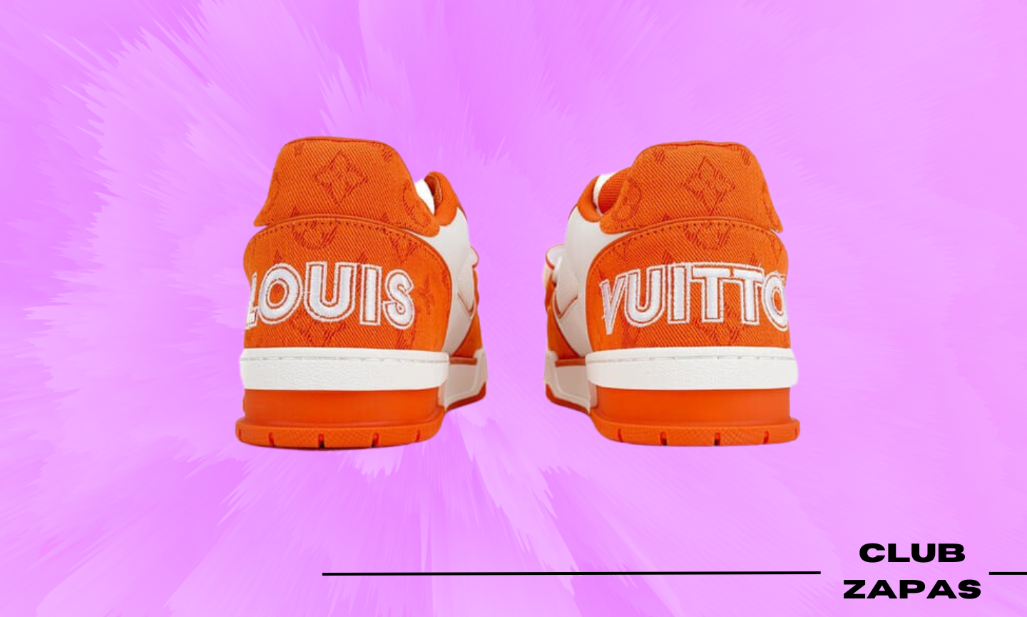 Louis Vuitton Trainer Orange