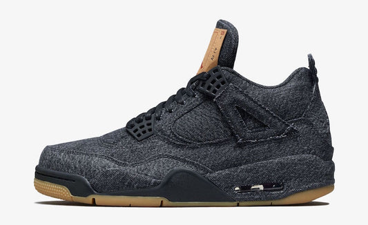 Nike Jordan 4 retro X Levis black